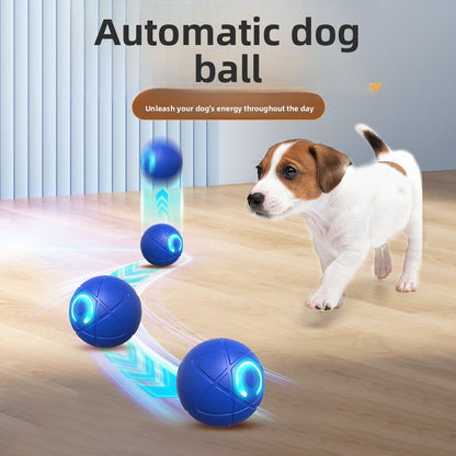 Electric Bouncing Pet Toy Ball for Dogs & Cats