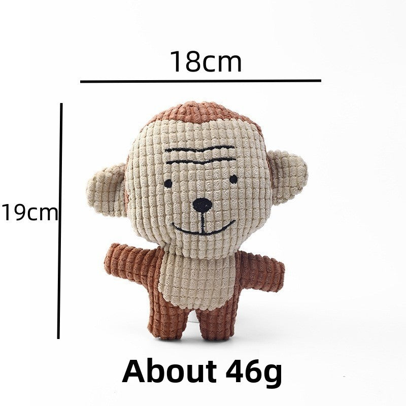 Squeaky Cute Plush Pet Toy for Dogs & Cats