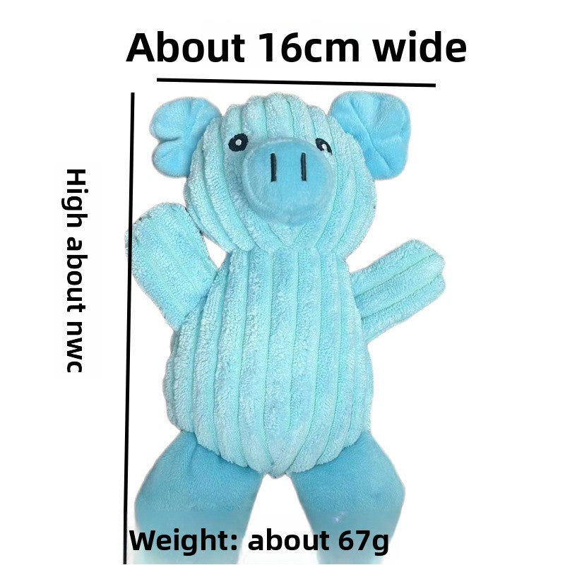 Squeaky Cute Plush Pet Toy for Dogs & Cats