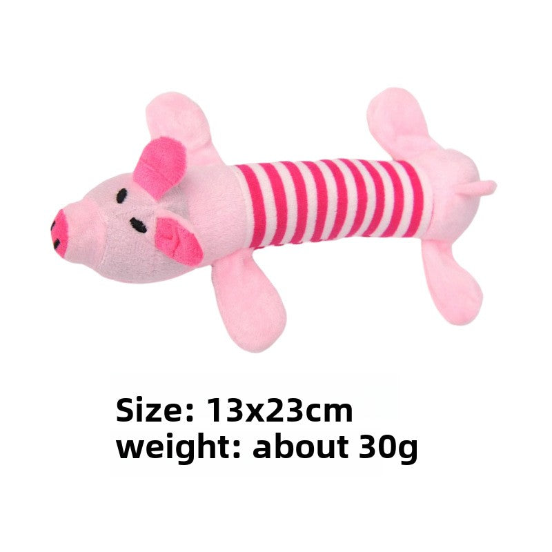 Squeaky Cute Plush Pet Toy for Dogs & Cats