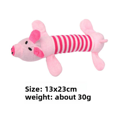 Squeaky Cute Plush Pet Toy for Dogs & Cats