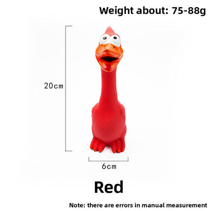 Latex Dog Chew Toy with Squeaker