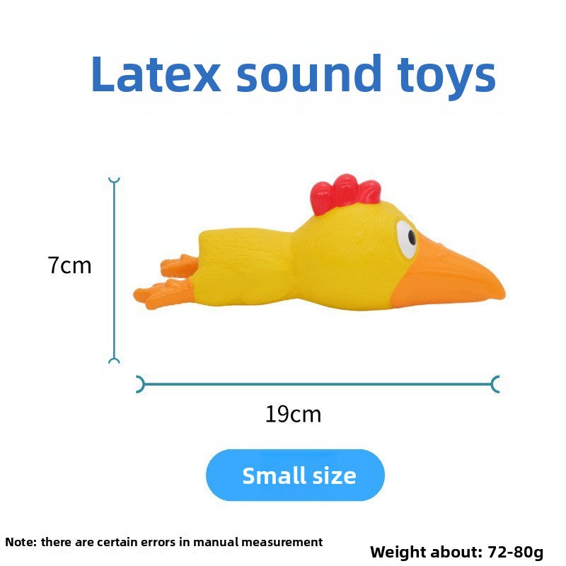 Latex Dog Chew Toy with Squeaker