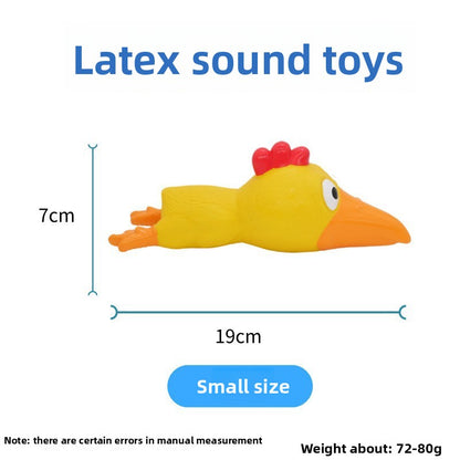 Latex Dog Chew Toy with Squeaker