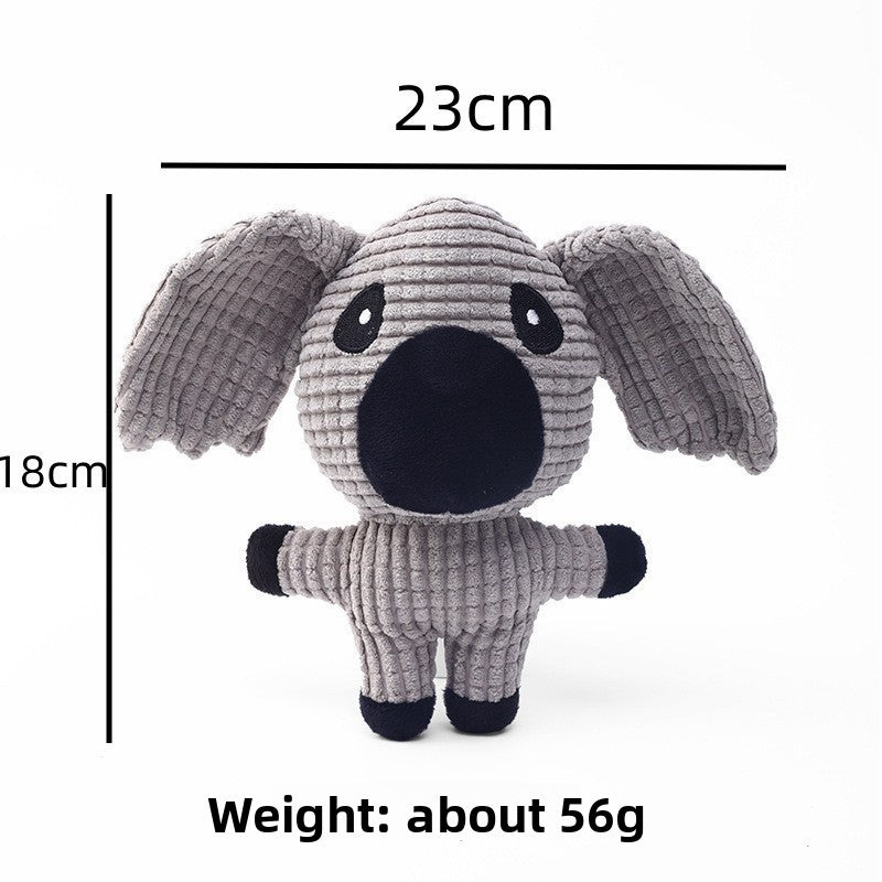 Squeaky Cute Plush Pet Toy for Dogs & Cats