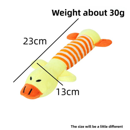 Squeaky Cute Plush Pet Toy for Dogs & Cats