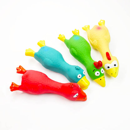Latex Dog Chew Toy with Squeaker