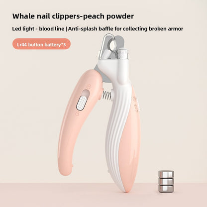 Pet Nail Clippers for Cats & Dogs, LED and Mini Designs