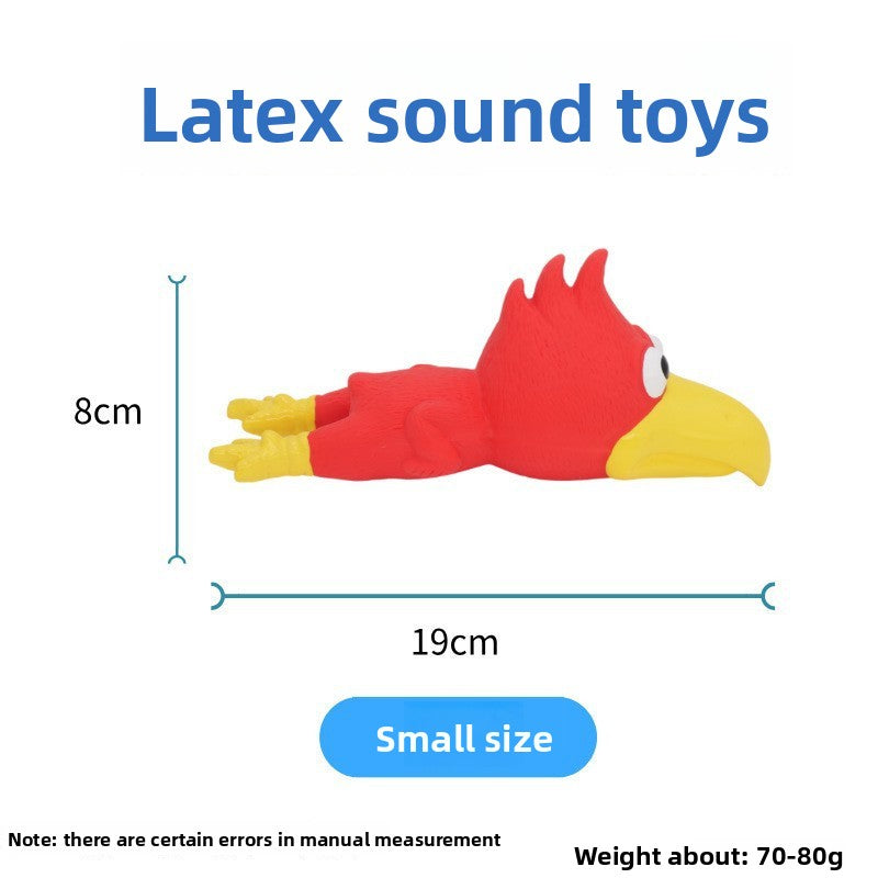 Latex Dog Chew Toy with Squeaker