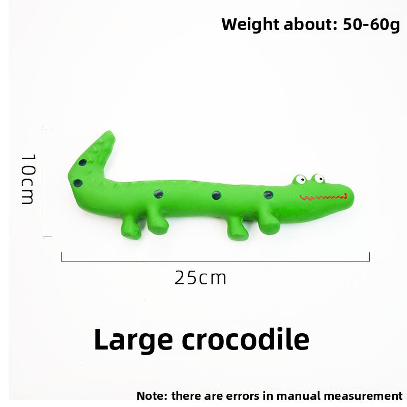 Latex Dog Chew Toy with Squeaker