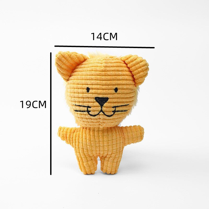 Squeaky Cute Plush Pet Toy for Dogs & Cats