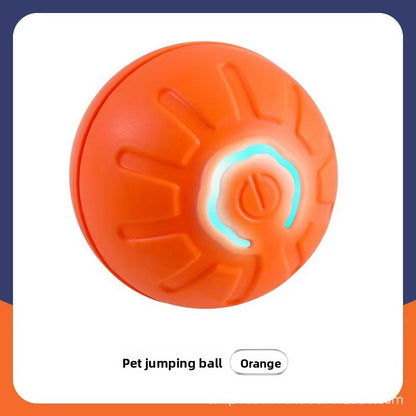 Electric Bouncing Pet Toy Ball for Dogs & Cats