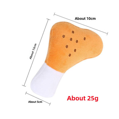 Squeaky Cute Plush Pet Toy for Dogs & Cats