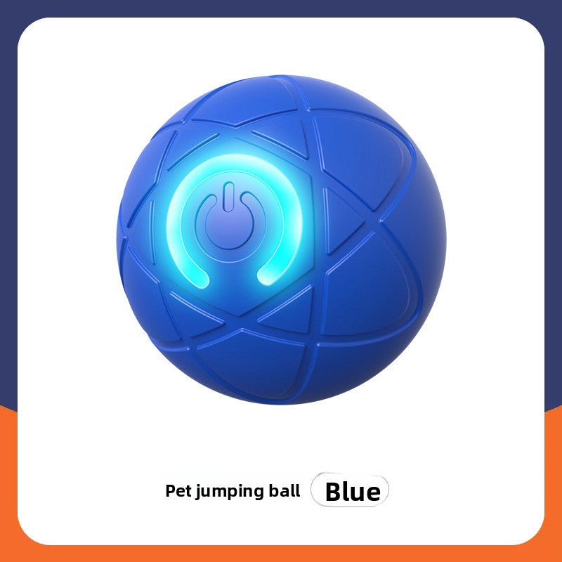 Electric Bouncing Pet Toy Ball for Dogs & Cats