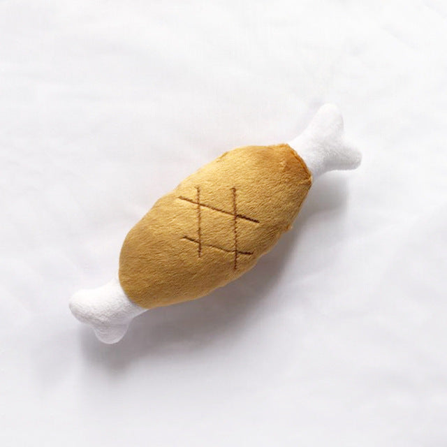 Squeaky Cute Plush Pet Toy for Dogs & Cats