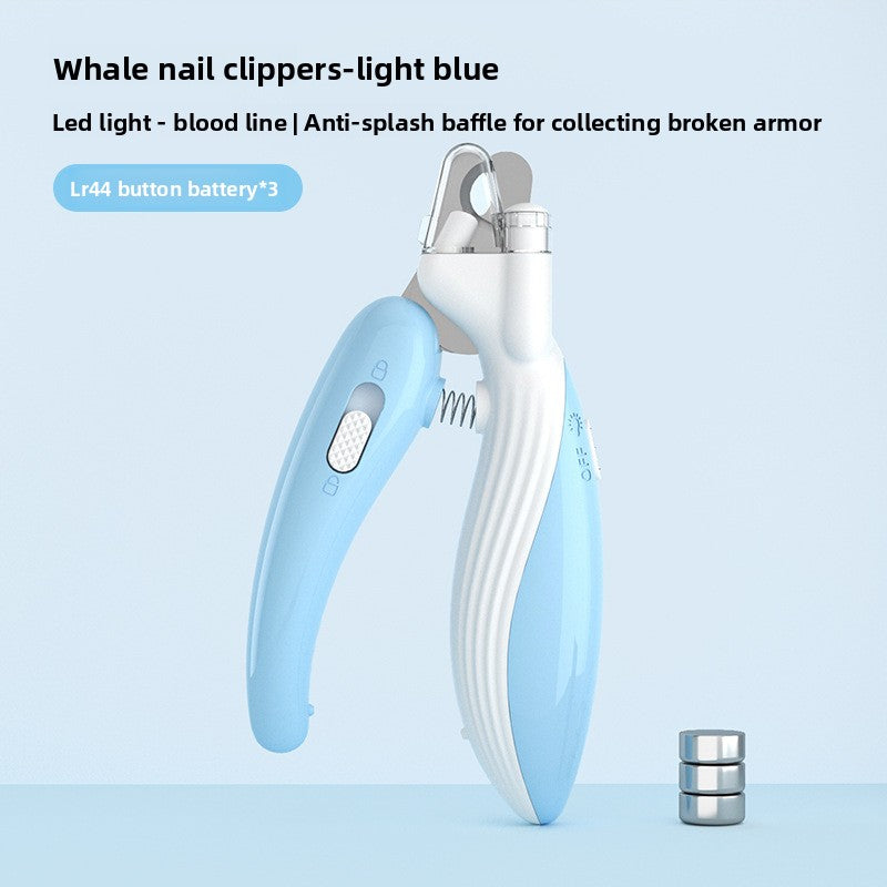Pet Nail Clippers for Cats & Dogs, LED and Mini Designs