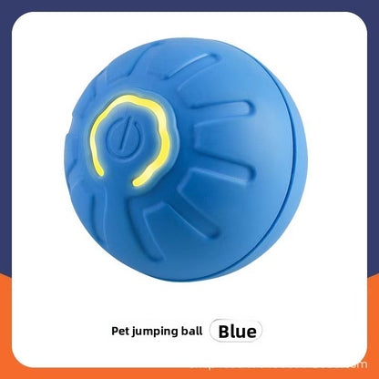 Electric Bouncing Pet Toy Ball for Dogs & Cats