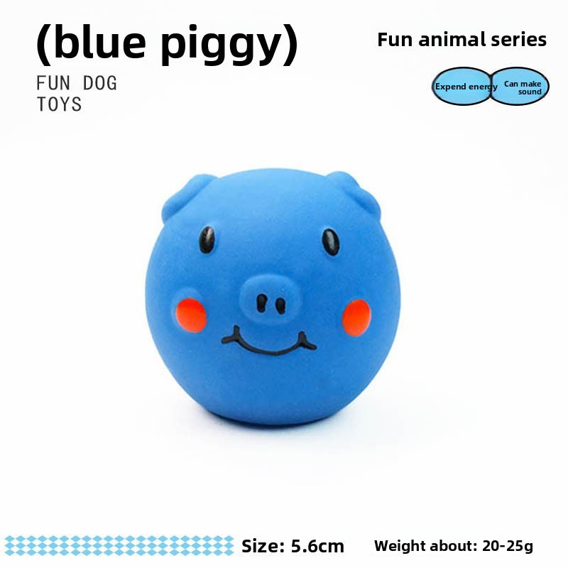 Latex Dog Chew Toy with Squeaker