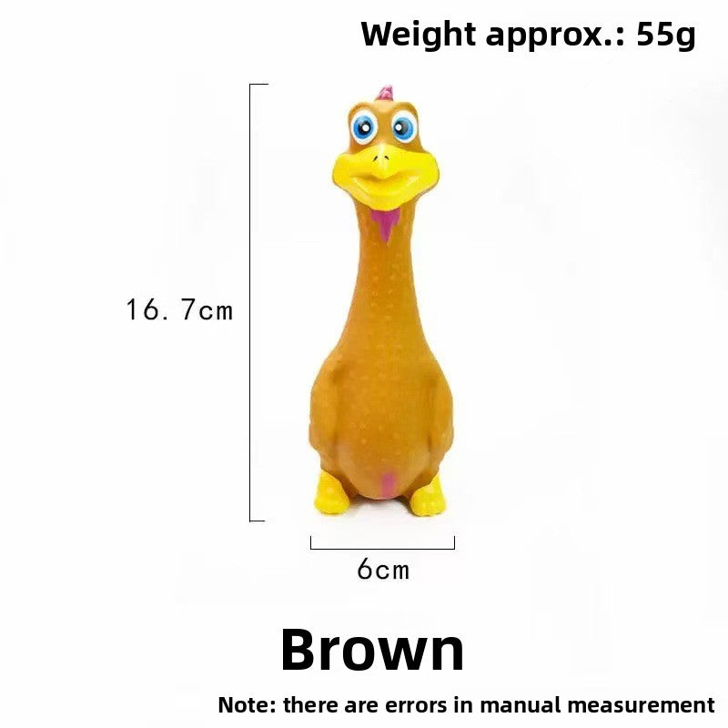 Latex Dog Chew Toy with Squeaker