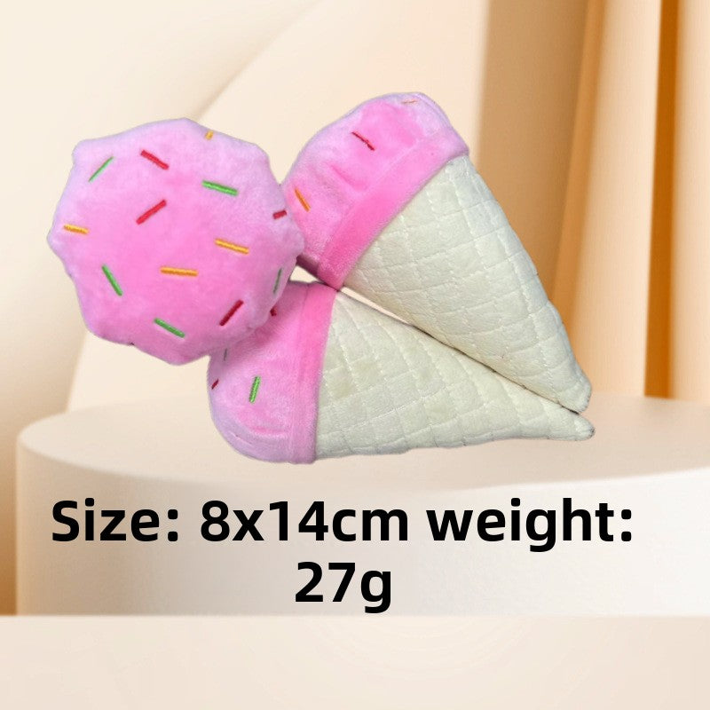 Squeaky Cute Plush Pet Toy for Dogs & Cats